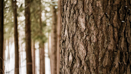 Obraz premium tree bark texture forest
