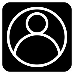 Online Learning Glyph Black Icon