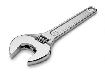 Adjustable wrench chrome finish metallic