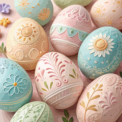 easter eggs 
