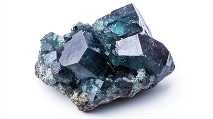 Alexandrite isolated on white background