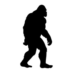 Legendary Bigfoot Silhouette Image | Mystery Shadow