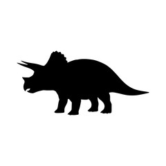 Prehistoric Dinosaur Silhouette Image | Ancient Shadow