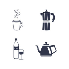  Daily Necessities vector icon set 