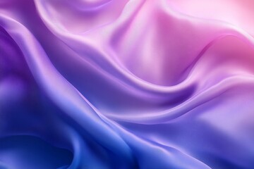 Obraz premium Soft, flowing, ombre silk fabric. Delicate, vibrant colors