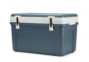 Large plastic cooler slate blue