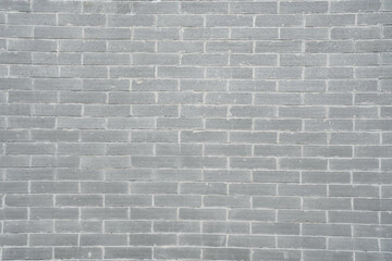 Grey brick wall texture background