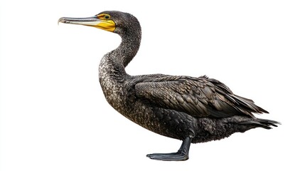 Fototapeta premium Cormorant isolated on white background