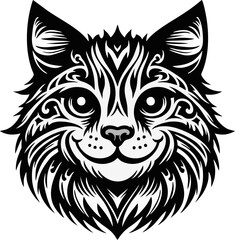 Cat Logo Vector, Ilustration for design
