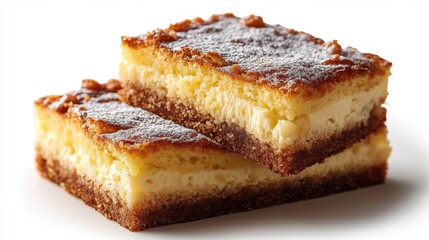 photo a Buttermilk Cake isolated on white background,Transparent background, clear border, for easy background separation,stock photo