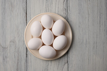 お皿の上のタマゴ