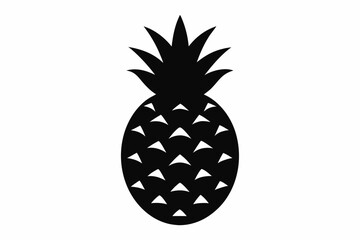 Obraz premium pineapple isolated on white