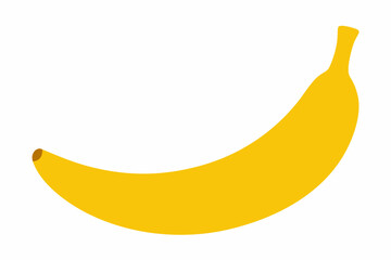 banana isolated on white background