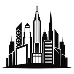 city skyline vector illustration