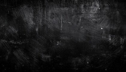 ough Black Grunge Surface with Scratched Vintage Effect