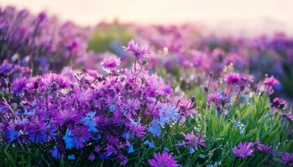 Obraz premium 美しい花のナチュラルでフォトジェニックな背景