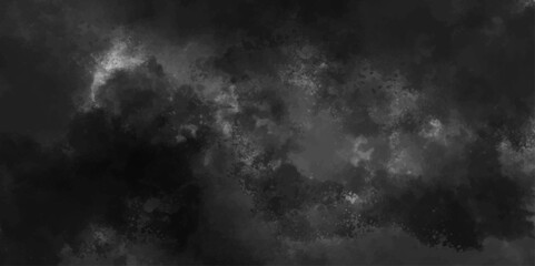 Dark storm mist abstract black smoke texture. Stone marble wall concrete texture horror dark concept in backdrop. Dark gray distressed paper textured and grunge texture.