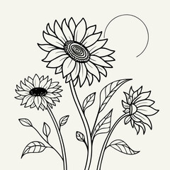 abstract floral background