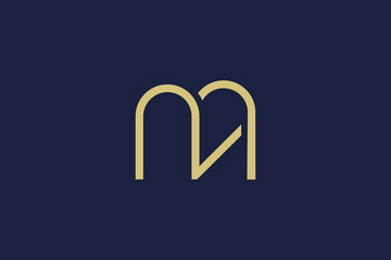 letter m logo icon  vector design template  concept