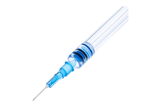 Catheters isolated on transparent background
