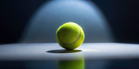 Minimalist Tennis Ball Photography Capturing the Essence of Sport and Simplicity in Clean Lines and Bold Colors for Dynamic Visual Appeal