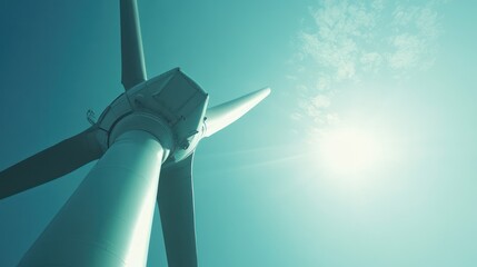 Wind Turbine Sky Energy Power Clean