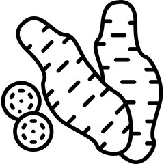 Chinese Yam Icon