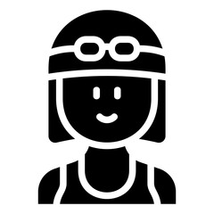 Swimmer Woman