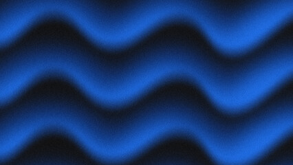 abstract blue wave background on black background