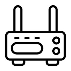 Router Outline Icon