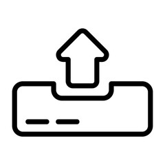 Outbox Outline Icon