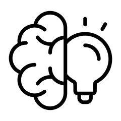 Brainstorming Outline Icon