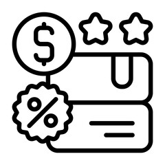 Promotions Outline Icon