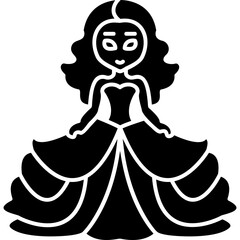 Fototapeta premium Princess Icon