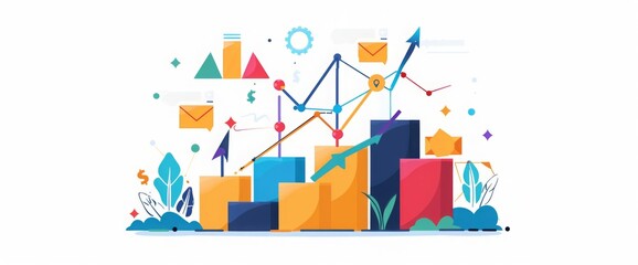 Stock market chart, exchange financial growth diagram.Analysis finance grow graph and market investment. Financial business plan,earnings,sale and strategy.
