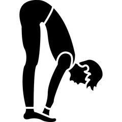 Standing Forward Bend Icon
