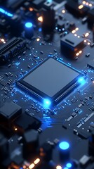 AI Processor with Dynamic Visual Effects