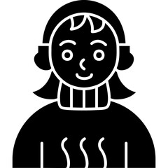 Earmuff Girl Icon