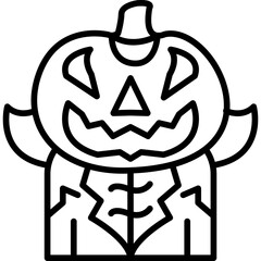 Pumpkin Man Icon