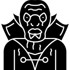 Dracula Halloween Costume Icon