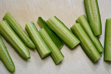 カットしたきゅうり