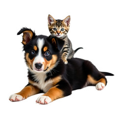Obraz premium chihuahua puppy on white background