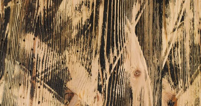 pine board, partially painted with black paint glued pine wood board for decorative purposes