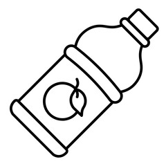 Apple Juice Bottle