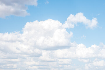 Blue sky and clouds