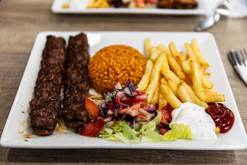 turkish adana kebab