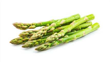 Asparagus isolated on white background