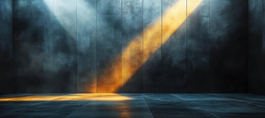 Dark Concrete Wall with Subtle Texture for Modern Product Display