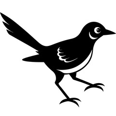 Obraz premium bird silhouette vector