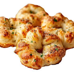 Garlic Knots Image on transparent background